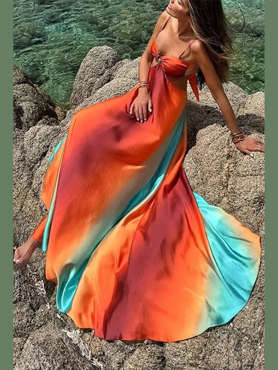 SOLARIA Maxi Dress